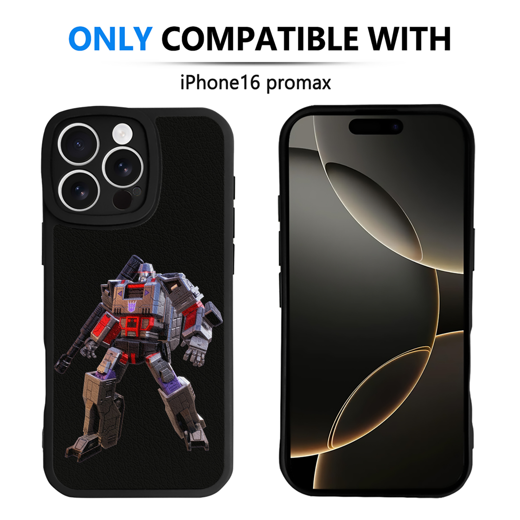 （画像用）  【iPhone 16シリーズ対応】シリコンスマホケース（レザー調） 材質：シリコン